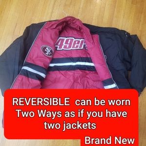 San Francisco Reversible Jacket-Brand New-Size Large